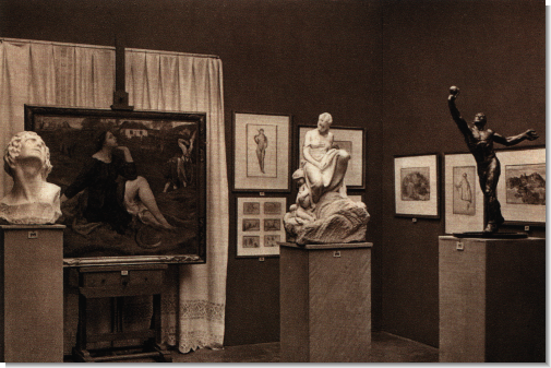 Souborná výstava J.Obrovského v r.1935